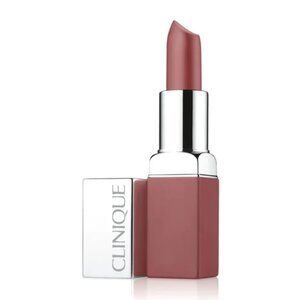 NIB Full Size Clinique Pop Matte Lip Colour + Primer Beach Pop 09